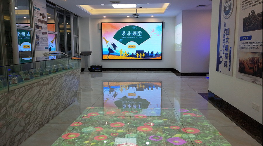 广西百色市公安局禁毒展厅